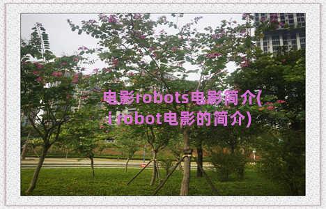 电影robots电影简介(i robot电影的简介)